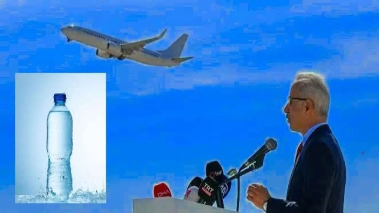 Uçaklarda Su Ücretsiz Olacak
